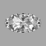 A collection of my best Gemstone Faceting Designs Volume 3 Diamond Checker Oval 1.88 gem facet diagram